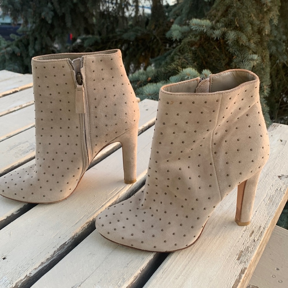 JOIE ankle boot studded gray